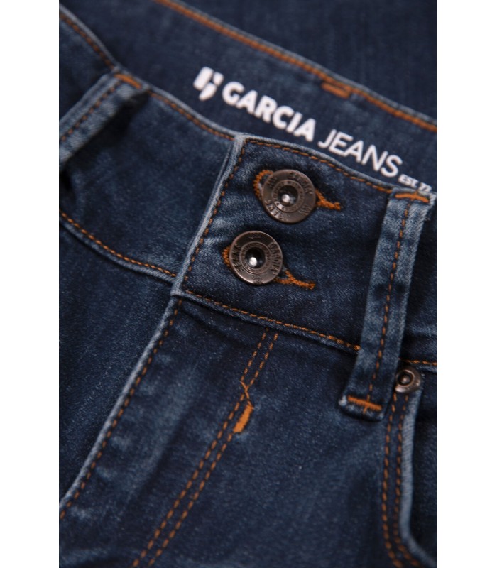 Women's high waist  slim fit jeans Garcia Jeans (CARO-8723-FLOW-DENIM-DARK-USED-BLUE)