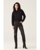 Φούτερ γυναικείο με κουκούλα Garcia Jeans (GS100860-60-BLACK)