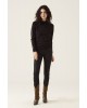 Women's sweater with fitted neckline Garcia Jeans (I10043-60-BLACK)