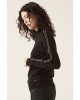 Women's sweater with fitted neckline Garcia Jeans (I10043-60-BLACK)