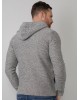 Men's pullover with a drawstring hood Petrol Industries (M-3010-KWH212-5110-DARK-SLATE-GREY)