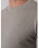 Men's pullover with a round neckline Petrol Industries (M-3010-KWR201-9038-LIGHT-GREY-MELEE)