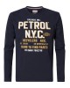 Petrol Industries men's long sleeve T-shirt with round neckline (M-3010-TLR605-5110-DARK-NAVY)