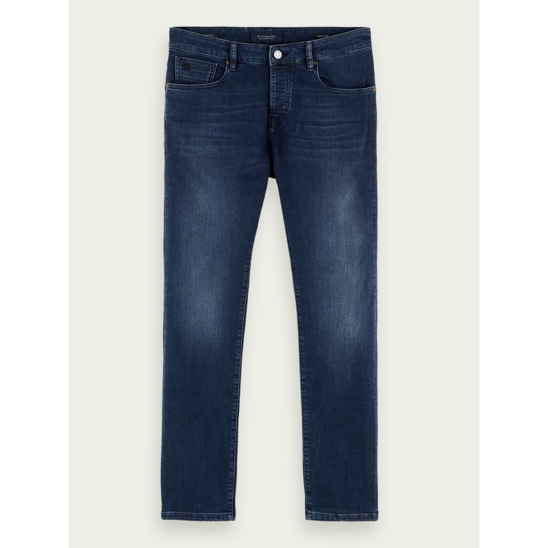 Men's mid-rise regular slim fit jeans Scotch & Soda (160630-4072-TREASURE-TROVE-BLUE)