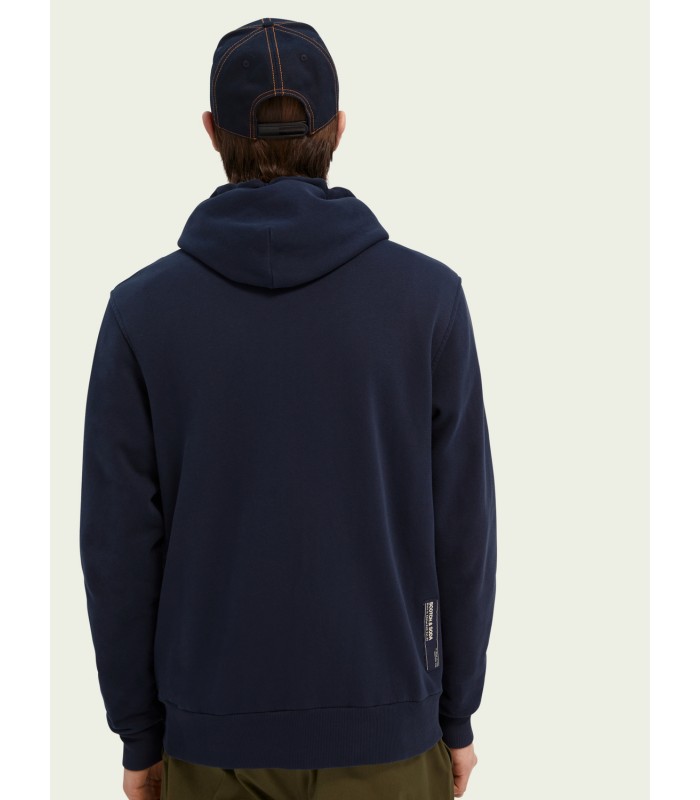Men's zipped hoodie Scotch & Soda (162347-0002-NIGHT-BLUE)