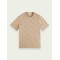 T-shirt ανδρικό fullprint με στρογγυλή λαιμόκοψη Scotch & Soda (163962-0220-COMBO-D-BEIGE)
