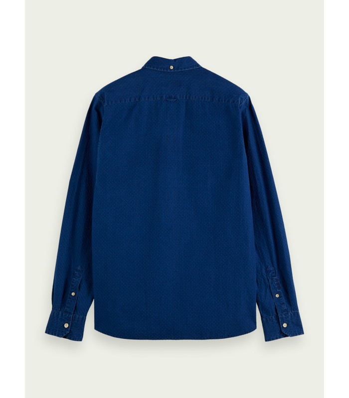 Men's long-sleeved shirt Scotch & Soda (164028-0217-COMBO-A-BLUE)