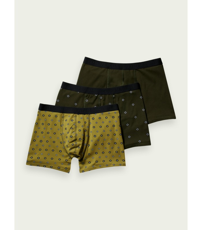 Men's boxer shorts (3pack) Scotch & Soda (164143-0220-COMBO-D-MULTICOLOUR)