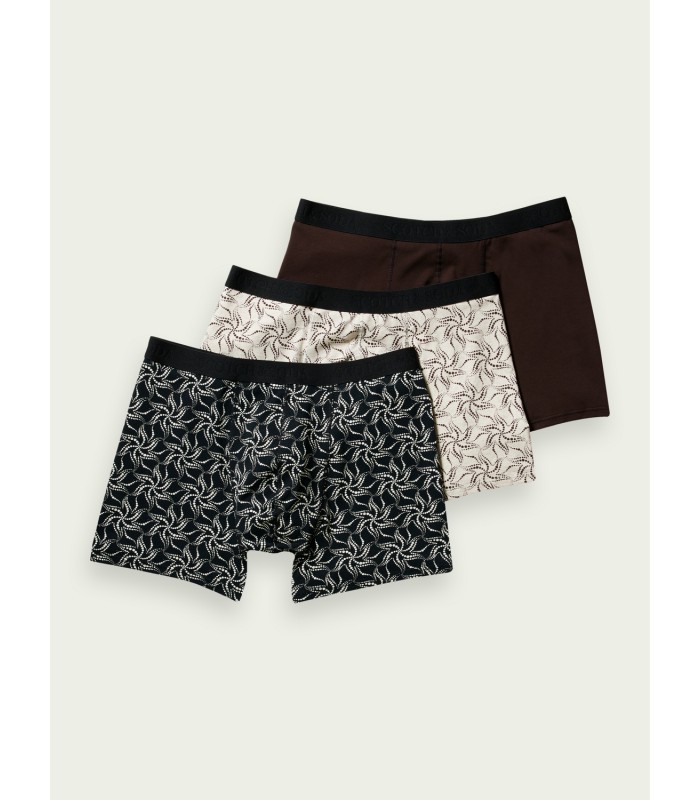 Men's boxer shorts (3pack) Scotch & Soda (164143-0221-COMBO-E-MULTICOLOUR)