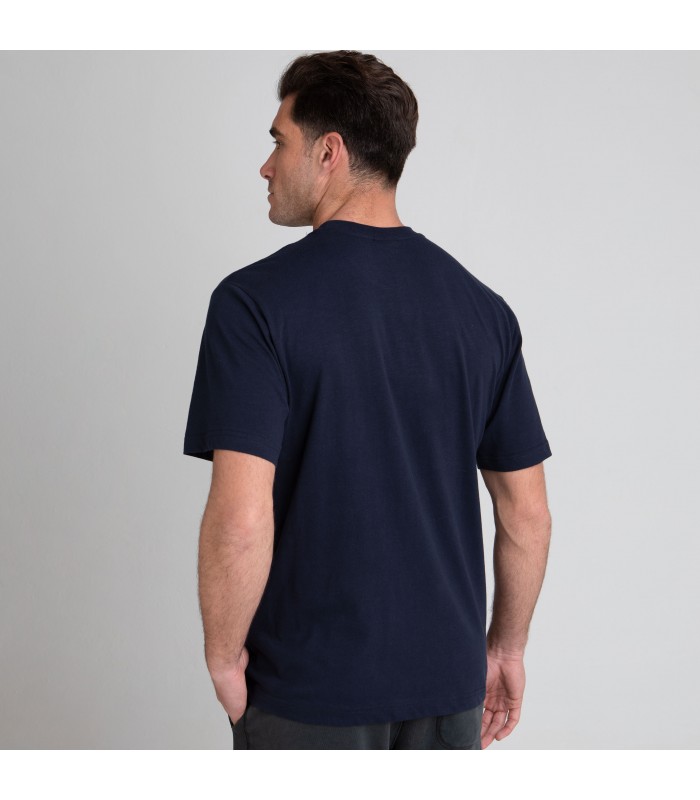 Franklin & Marshall men's T-shirt with round neckline (JM3078-000-4005G20-205-NAVY)