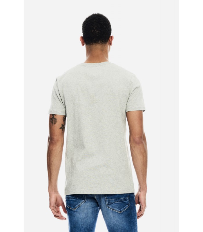 Garcia Jeans men's T-shirt with round neckline (B11201-66-GREY-MELEE) 