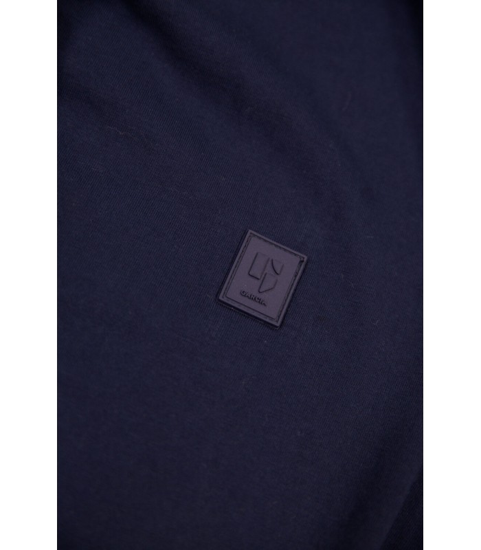 Garcia Jeans men's T-shirt with round neckline (GS110203-292-DARK-MOON-BLACK)