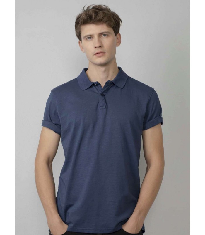 Men's polo T-shirt Petrol Industries (M-1010-POL908-5082-PETROL-BLUE)