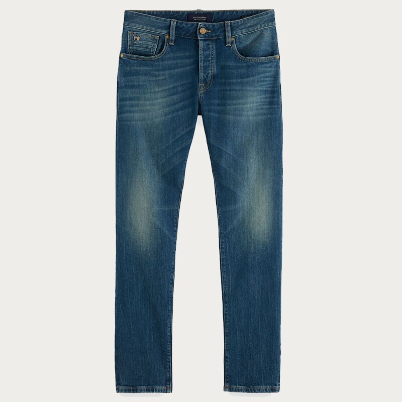Men's regular slim fit jeans Scotch & Soda (153506-3401-BLAUW-MIXUP-BLUE)