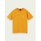 T-shirt ανδρικό με στρογγυλή λαιμόκοψη Scotch & Soda (160848-0041-RUST-YELLOW)