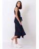 Women's long dress with buttons Tiffosi (10039753-SHARA-BLUE)
