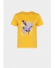 Tiffosi women's T-shirt with round neckline (10039607-WARHOL-YELLOW)