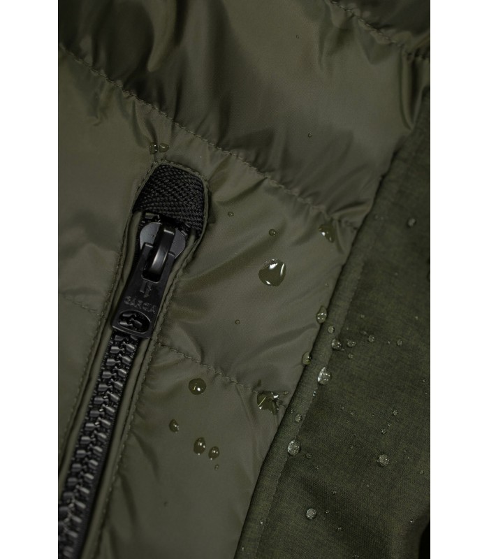 Men's softshell jacket Garcia Jeans (GJ210904-4345-GREEN-MELEE)