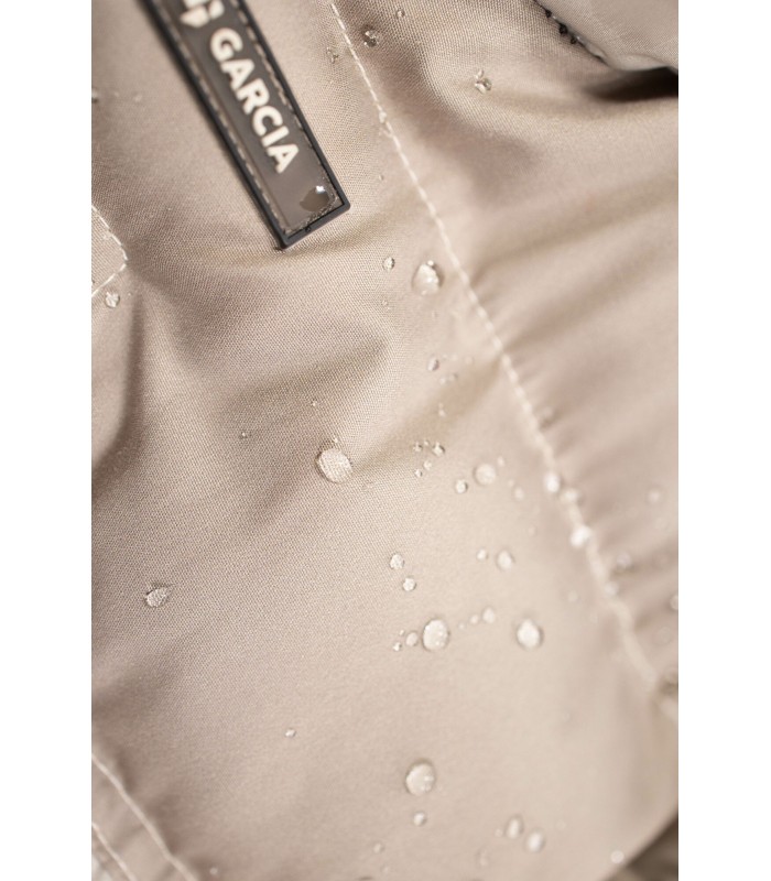 Men's puffer jacket Garcia Jeans (GJ210905-3238-WINTER-WHITE-BEIGE)