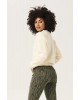 Women's knitted cardigan with buttons Garcia Jeans (T20251-53-OFF-WHITE)