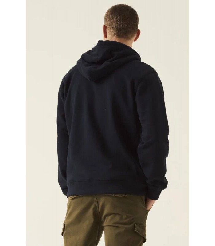 Garcia Jeans men's hooded sweatshirt cardigan with zip (Z1102-292-DARK-MOON-BLUE)