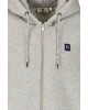 Garcia Jeans men's hooded sweatshirt cardigan with zip (Z1102-66-GREY-MELEE)