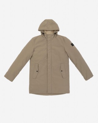 Men's hooded jacket Gianni Lupo (GL5068BD-KHAKI-BEIGE)