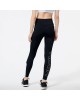 New Balance women's leggings (WP23238-BΚW-BLACK-WHITE)