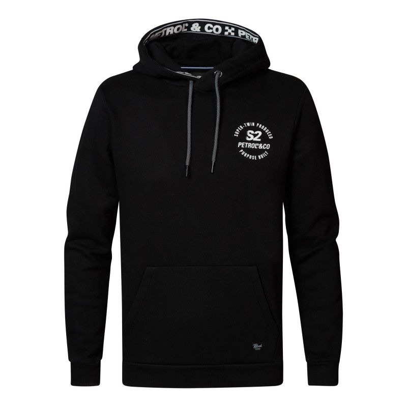 Men's hoodie Petrol Industries (M-3020-SWH331-9999-BLACK)