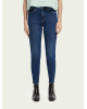 Women's high waist  slim fit jeans Scotch & Soda (167054-5026-FLAME-IT-BLUE)