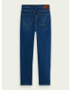 Women's high waist  slim fit jeans Scotch & Soda (167054-5026-FLAME-IT-BLUE)