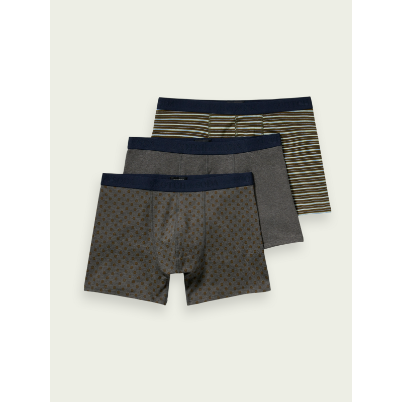 Men's boxer shorts (3pack) Scotch & Soda (168558-0593-COMBO-N-MULTICOLOUR)