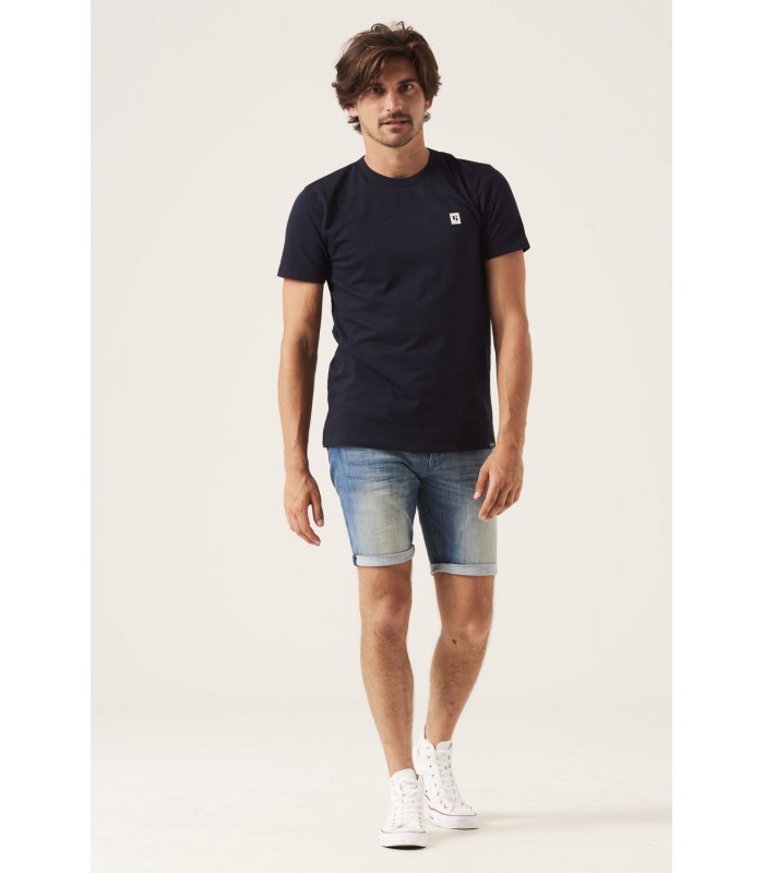 Garcia Jeans men's denim shorts with zipper (695-7641-MEDIUM-USED-BLUE)
