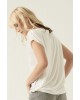 Garcia Jeans women's T-shirt with round neckline (N20205-53-OFF-WHITE)