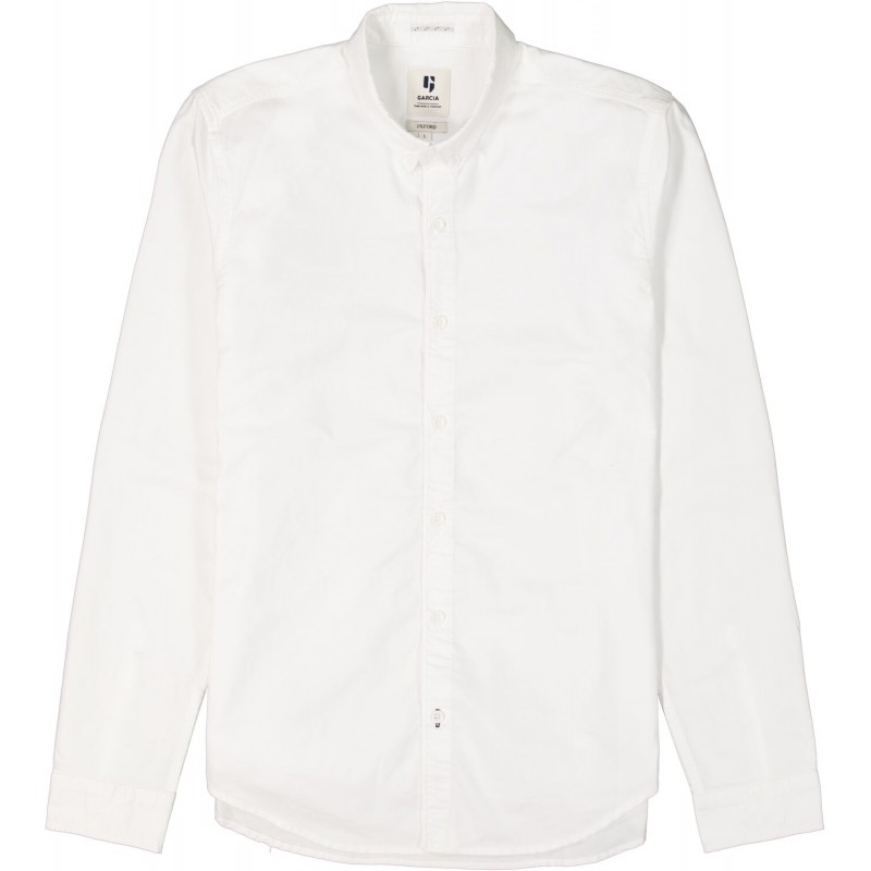 Men's long-sleeved shirt Garcia Jeans (N21285-50-WHITE)