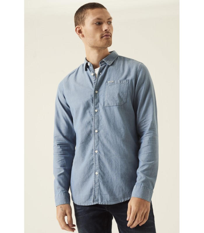 Men's long-sleeved shirt Garcia Jeans (O21082-1050-INDIGO-BLUE)