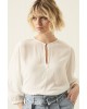 Μπλούζα γυναικεία μακρυμάνικη Garcia Jeans (P20235-53-OFF-WHITE)