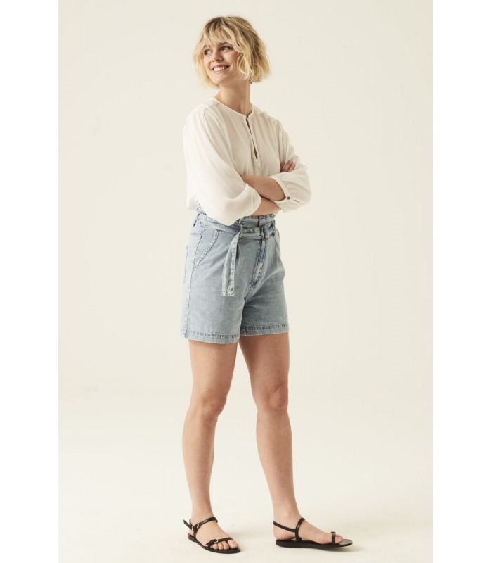 Μπλούζα γυναικεία μακρυμάνικη Garcia Jeans (P20235-53-OFF-WHITE)