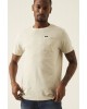 Men's T-shirt with a round neckline Garcia Jeans (Z1100-2768-KIT-BEIGE)