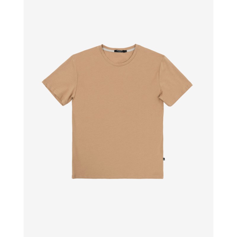 Men's oversized T-shirt with a round neckline Gianni Lupo (GL087Q-CAMEL)