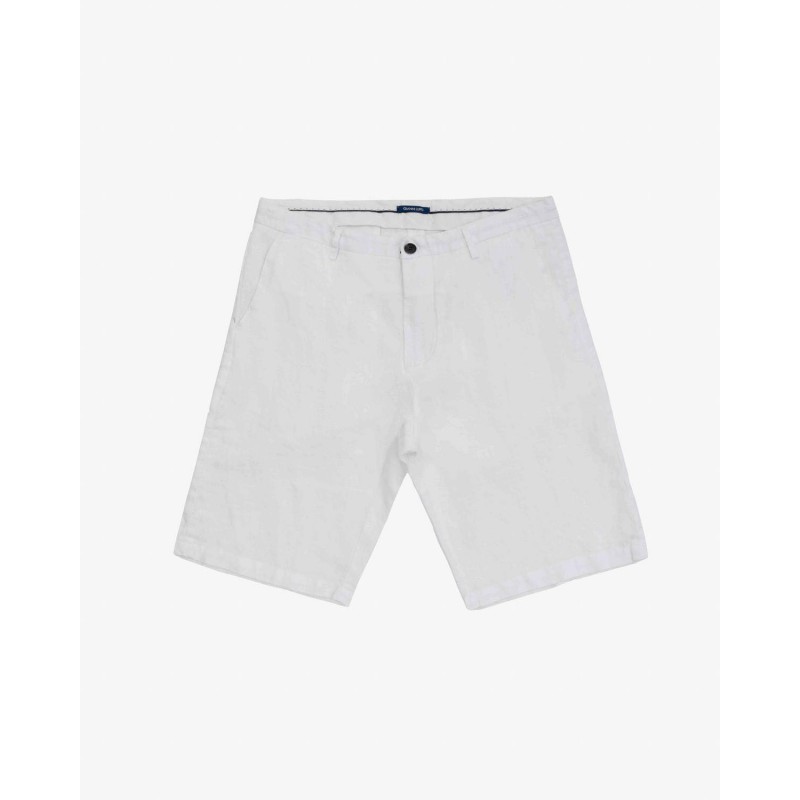 Men's linen shorts Gianni Lupo (GL5039BD-WHITE)