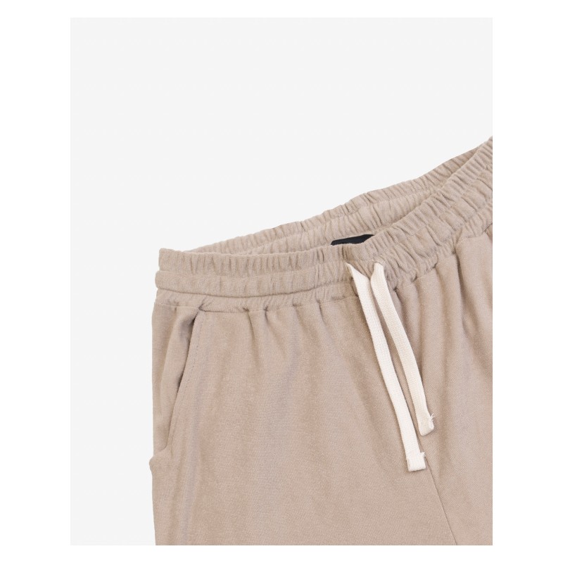 Men's towel-texture shorts Gianni Lupo (LT19219-SAND-BEIGE)