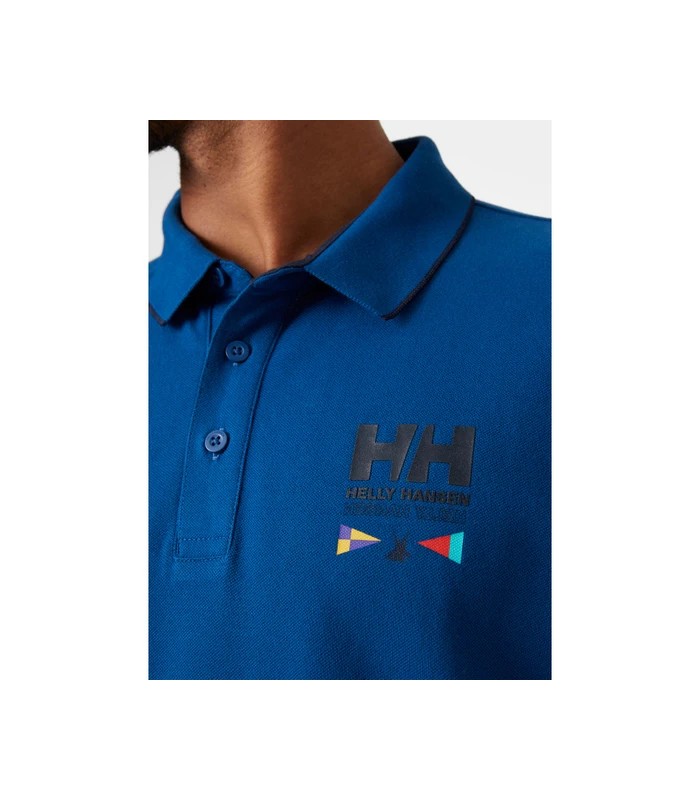 Men's polo T-shirt Helly Hansen (34248-606-DEEP-FJORD-BLUE)