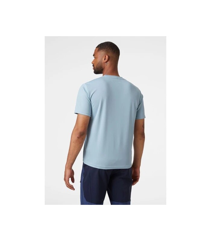 Men's T-shirt with a round neckline Helly Hansen (63088-555-DUSTY-BLUE)