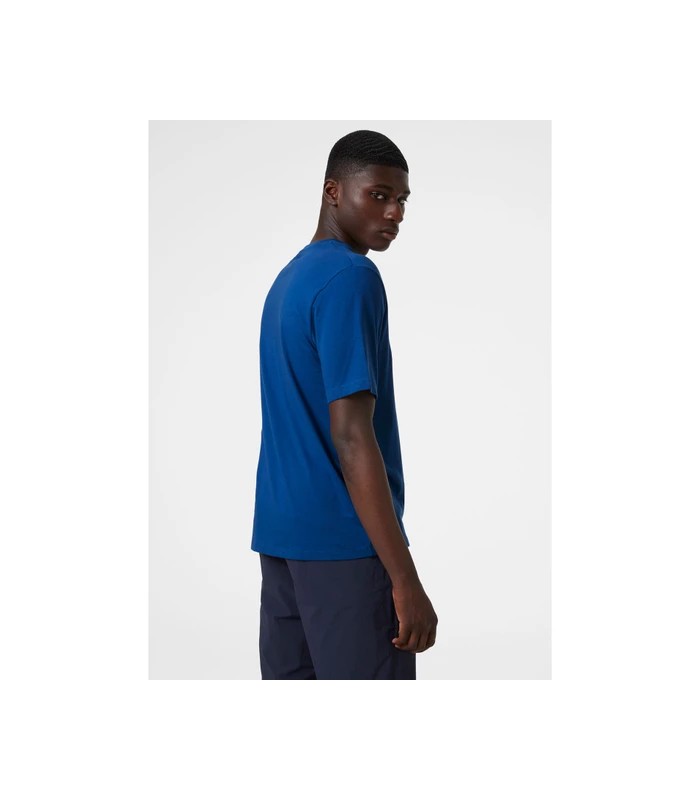 Men's T-shirt with a round neckline Helly Hansen (63089-606-DEEP-FJORD-BLUE)