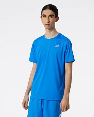 Men's T-shirt with a round neckline New Balance (MT03203-SBU-SERENE-BLUE)