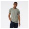 Men's T-shirt with a round neckline New Balance (MT11095-OLH-OLIVE)