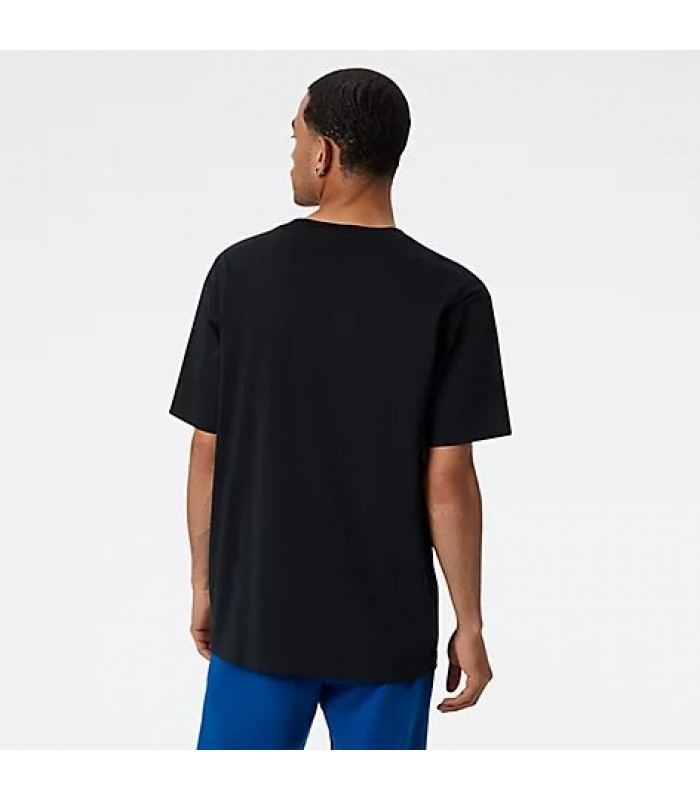 Men's T-shirt with a round neckline New Balance (MT21529-BK-BLACK)