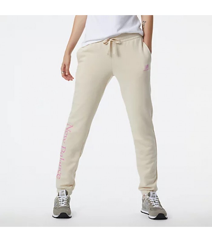 New Balance women's sweatpants (WP21508-CTU-TAUPE-BEIGE)