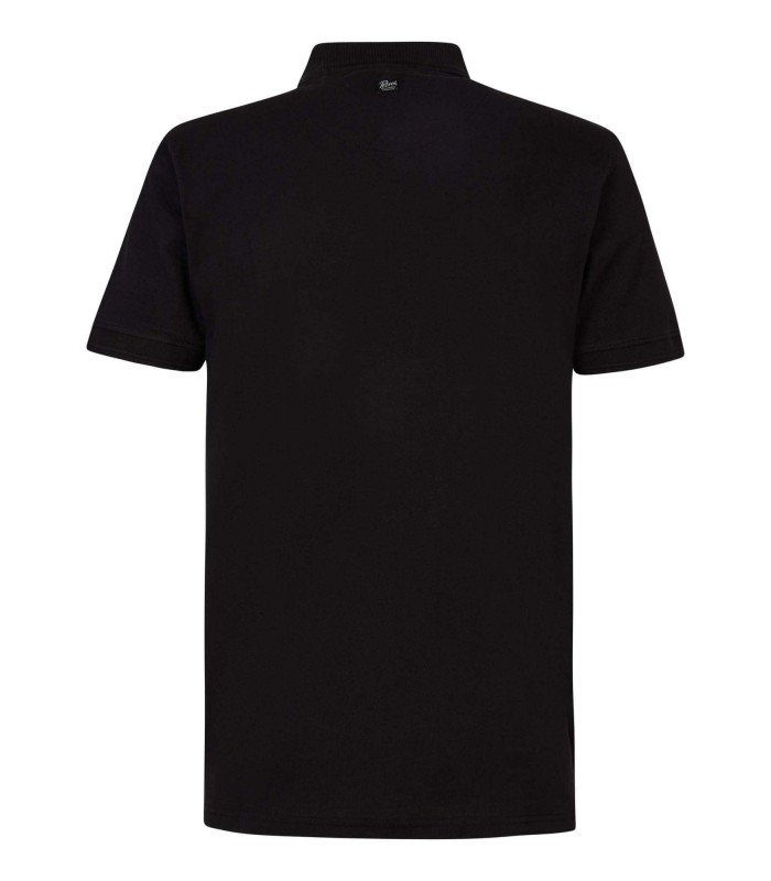 Men's polo T-shirt Petrol Industries (M-1020-POL902-9999-BLACK)